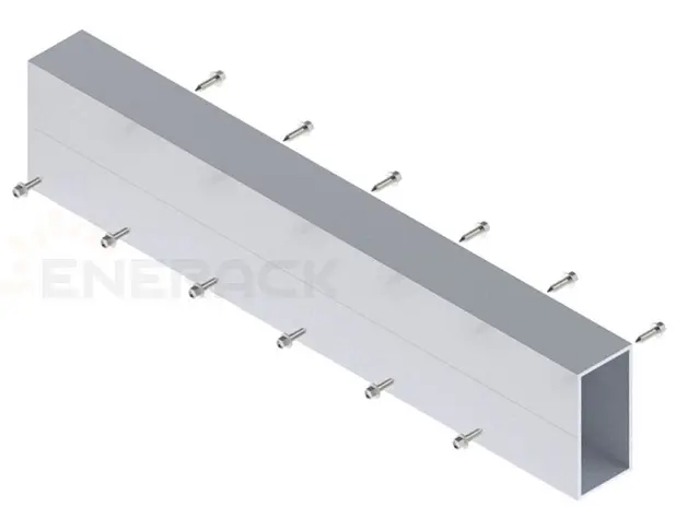 Carport Cople para riel Enerack 