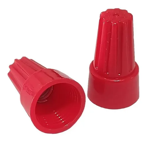 Tapon Eléctrico para Cable 22-6 AWG Color Rojo