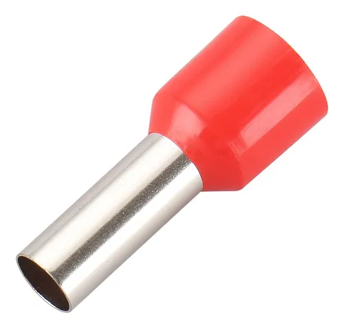 Terminal Tubular 4.5MMØX18MM, 8AWG 10MM² (Rojo)
