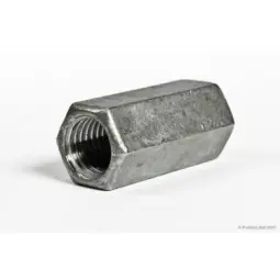 Cople hexagonal de 3/8 X 1 1/4" roscado