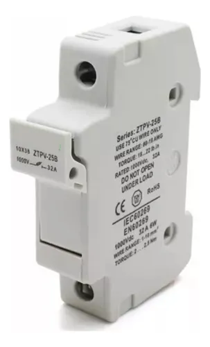 Portafusible PV-PF-20A 1000VCD