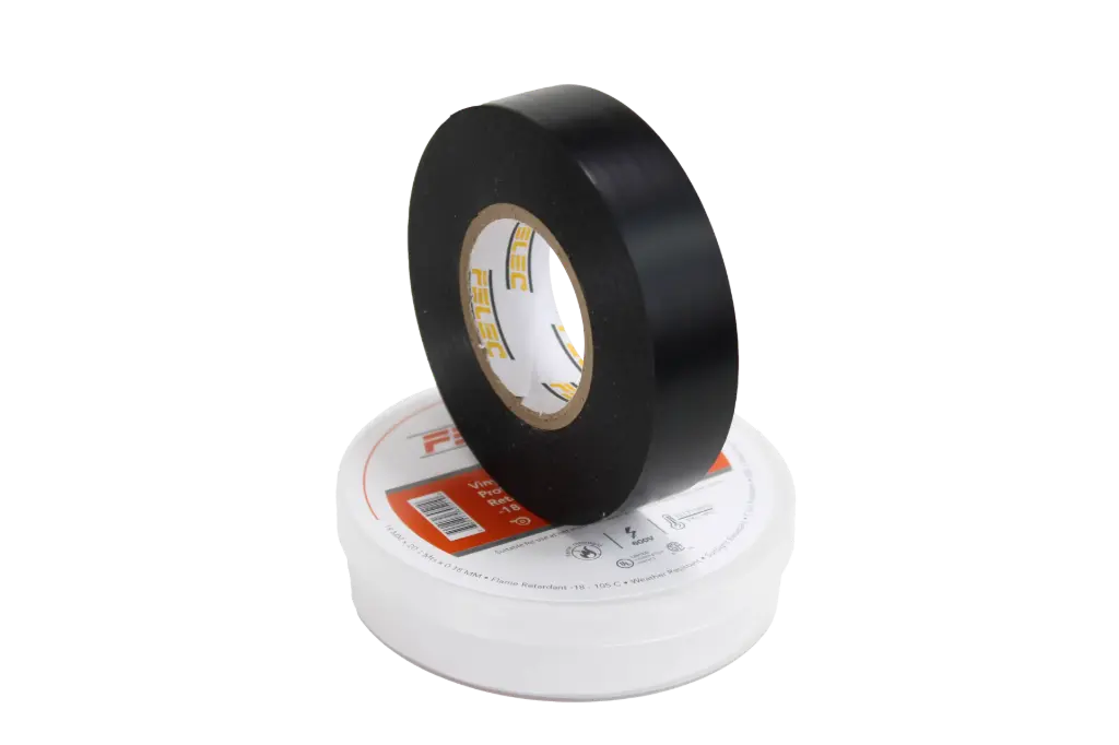 Cinta Aislante Eléctrica 19mm x 20.1m Color Negro