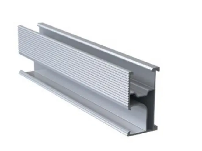 Riel de aluminio para panel solar 2.4M 52mm ERK-R52L (Enerack)