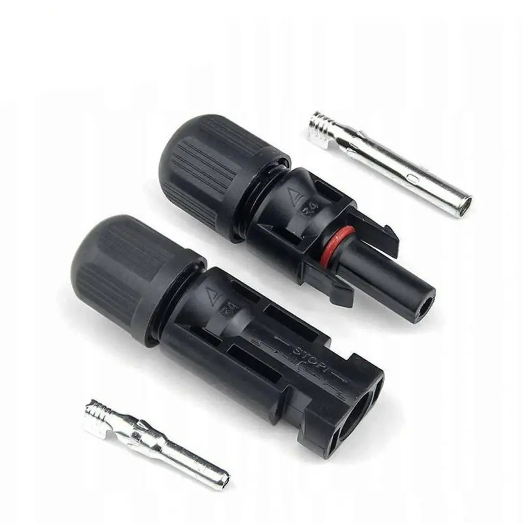 Conector Tipo MC4 para Hembra+Macho P/Cable Calibre 10 