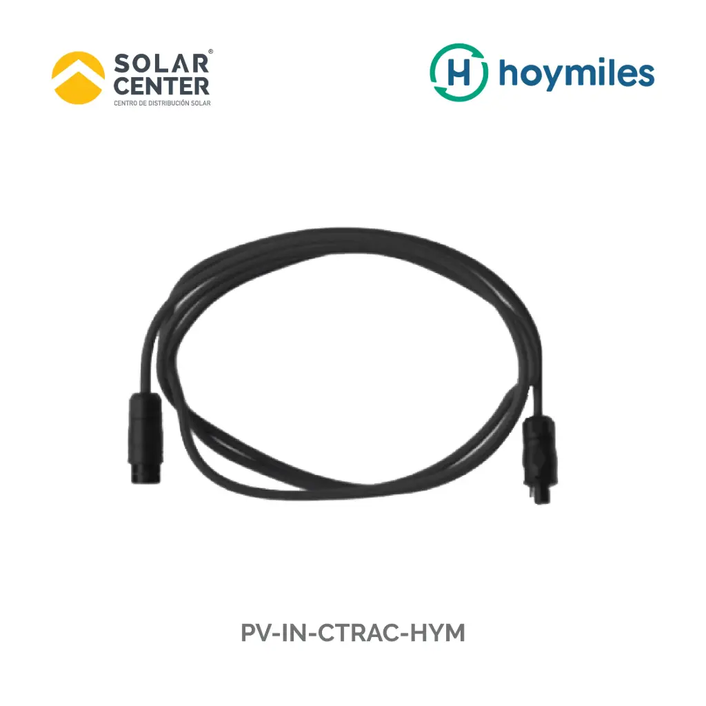 Cable Troncal AC 20T 20 10 AWG 2M (para Micro inversor Hoymiles 2 kWp)