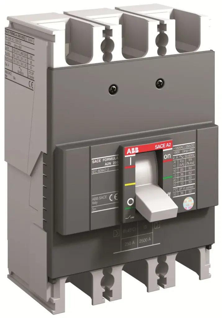 Interruptor Termomagnetico Fórmula A2 Tipo Main 3x200A 240V 10KA sin Zapatas