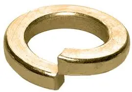 Rondana de Presión de 1/4 de Bronce