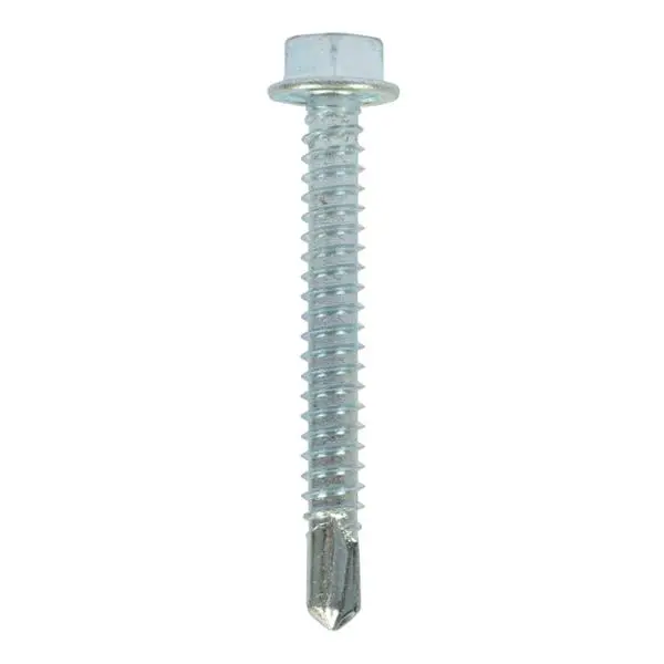 Tornillo Hexagonal de 1/4 x 2-1/2" Autorroscable para metal