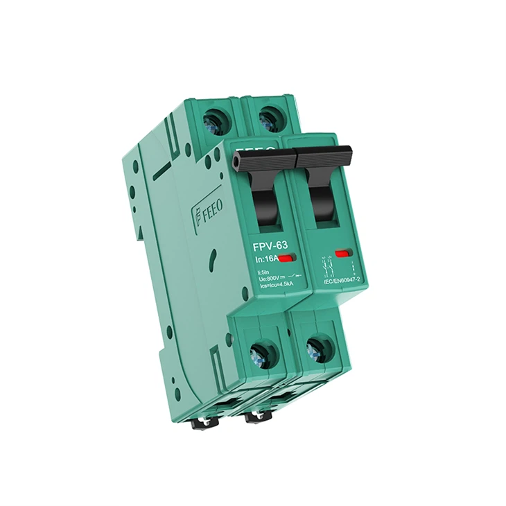 Interruptor Termomagnético de CD 2P 25A 800VDC