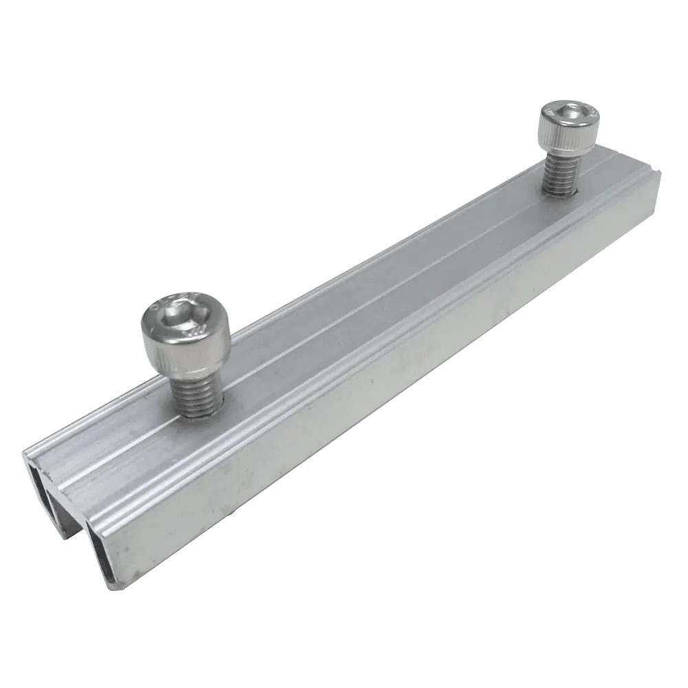Cople Empalme Estandar para Riel de Aluminio para Panel Solar
