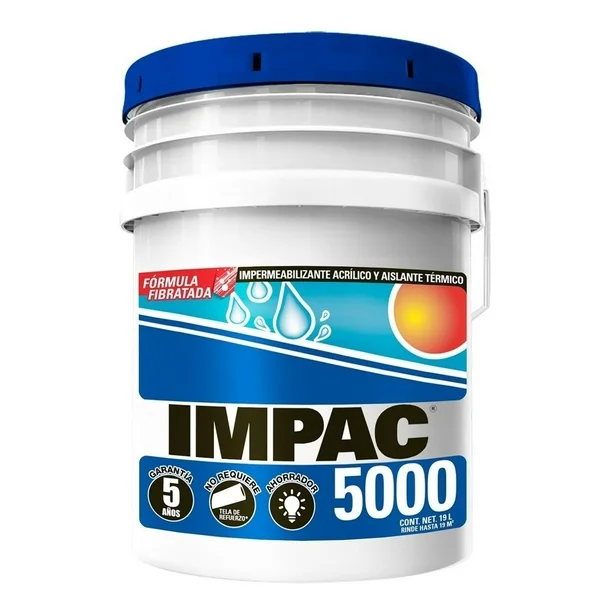 Impermeabilizante Impac 5000 Blanco 3.78 Lts