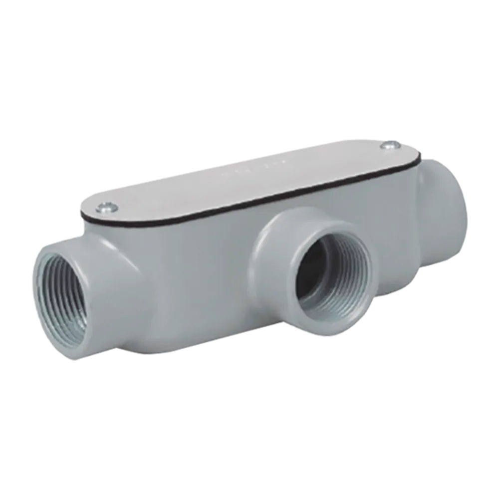 Condulet Oval Serie 3 tipo T de 3/4"