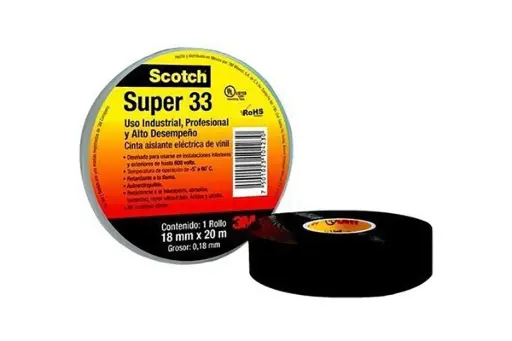 [170828] Cinta Aislante Eléctrica de Vinil 18mm x 20m
