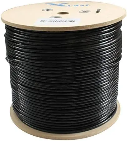 [170990] Cable UTP Catse Ext/Gel B-305 Negro (Carrete)