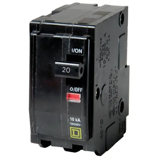 [171194] Interruptor Termomagnético 2x20A 120/240V SQD Homeline 