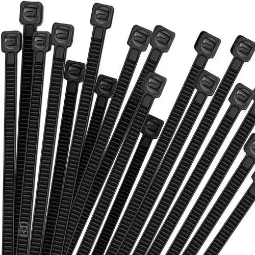 [171218] Cinchos de Plastico de 20 cm x 3.5 mm Color Negro