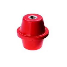 [171416] Aislador Epóxico de 3/8 2300v Tipo Manzana 2 con Inserto de Latón 