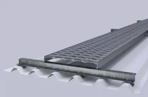 [171457] Paso de Gato Rejilla de 9" ancho efectivo x 3.05 Mt de Largo - para KR18 - Galvanizado Calibre 18