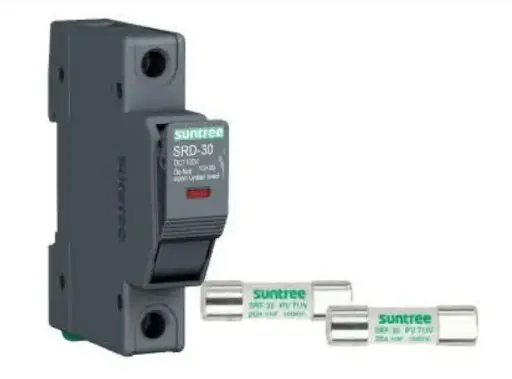 [171599] Fusible de 25A 1000 VDC 10x38mm Suntree