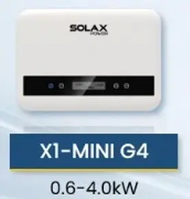[170638] Inversor 3.3 kW 220V Solax Power X1-MINI-3.3K-G4